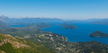 Nahuel Huapi Gölü, Patagonya Arjantin, Bariloche yakınlarında.