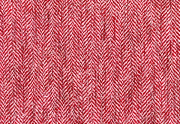 本物のコットン リネンの布テクスチャ ジグザグ パターン — ストック写真