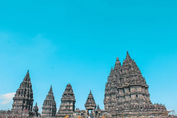 Templo Prambanan Sleman Yogyakarta Indonesia Templo Prambanan Encuentra Aldea Karangasem —  Fotos de Stock