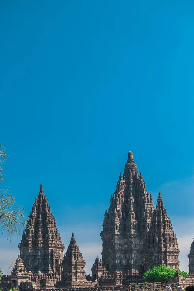Templo Prambanan Sleman Yogyakarta Indonésia — Fotografia de Stock