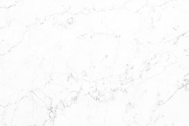 Tasarım sanat çalışmaları ve iç veya dış tasarım için kusursuz desenli yüksek çözünürlüklü beyaz mermer arkaplan.