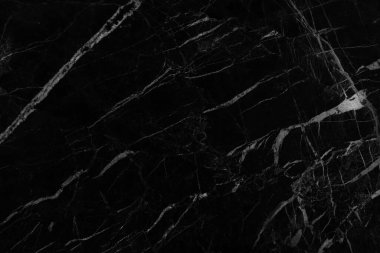 Arkaplan ve tasarım iç veya dış görünümü için yüksek çözünürlüklü siyah mermer dikişsiz doku, karşı üst görünüm.