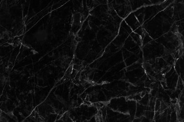 Arkaplan ve tasarım iç veya dış görünümü için yüksek çözünürlüklü siyah mermer dikişsiz doku, karşı üst görünüm.
