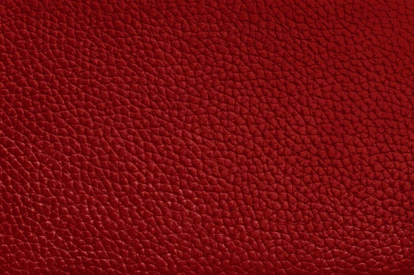 Koyu Kırmızı Deri Desenli Pürüzsüz Desenli — Stok fotoğraf