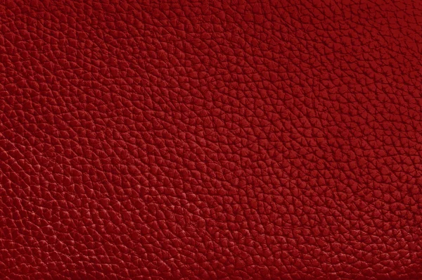 Fundo Textura Couro Vermelho Escuro Com Padrão Sem Costura — Fotografia de Stock