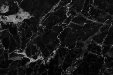 Arkaplan ve tasarım iç veya dış görünümü için yüksek çözünürlüklü siyah mermer dikişsiz doku, karşı üst görünüm.