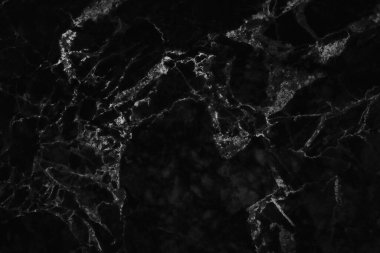 Arkaplan ve tasarım iç veya dış görünümü için yüksek çözünürlüklü siyah mermer dikişsiz doku, karşı üst görünüm.