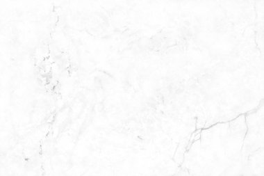 Tasarım sanat çalışmaları ve iç veya dış tasarım için kusursuz desenli yüksek çözünürlüklü beyaz mermer arkaplan.