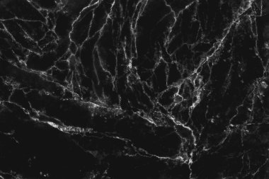 Arkaplan ve tasarım iç veya dış görünümü için yüksek çözünürlüklü siyah mermer dikişsiz doku, karşı üst görünüm.