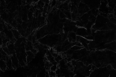 Tasarım sanat çalışmaları ve iç veya dış tasarım için kusursuz desenli yüksek çözünürlüklü siyah mermer dokusu