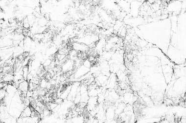 Tasarım sanat çalışmaları ve iç veya dış tasarım için kusursuz desenli yüksek çözünürlüklü beyaz mermer arkaplan.