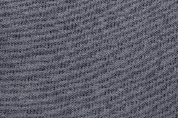 深灰色棉织物为背景面料 天然纺织图案 — 图库照片
