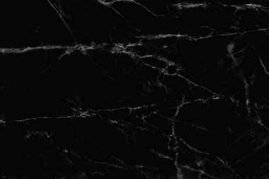 Arkaplan ve tasarım iç veya dış görünümü için yüksek çözünürlüklü siyah mermer dikişsiz doku, karşı üst görünüm.