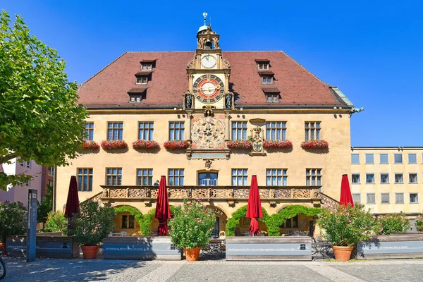 Heilbronn Germania Settembre 2020 Vecchio Bellissimo Edificio Storico Del Municipio — Foto Stock