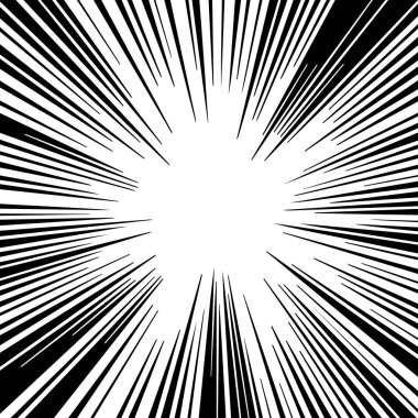 Komik hız çizgileri arka plan