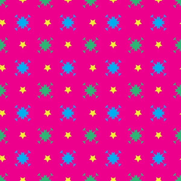 Kleurrijke Naadloze Patroon Abstracte Achtergrond — Stockvector