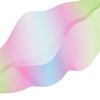 soyut dalga satır arka plan