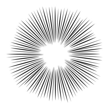 Komik hız çizgileri arka plan