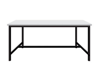 Beyaz arka plan üzerinde illüstrasyon izole tablo