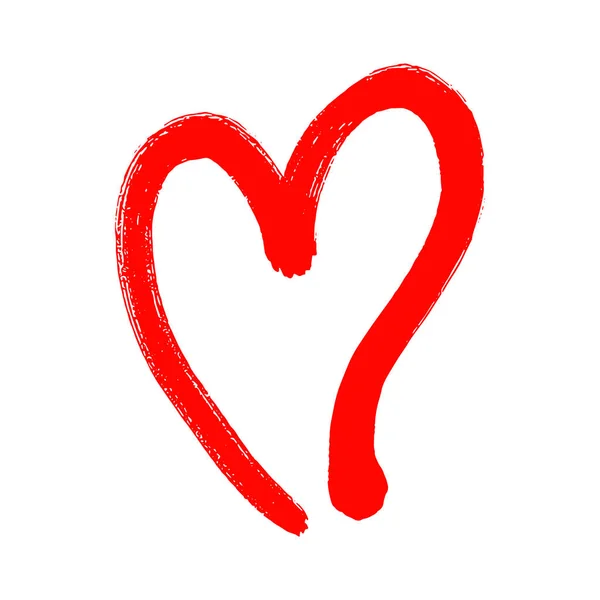 Diseño de forma de corazón para símbolos de amor. Día de San Valentín — Vector de stock