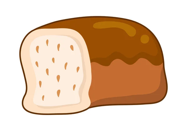 Croissants illustration isolée sur fond blanc — Image vectorielle