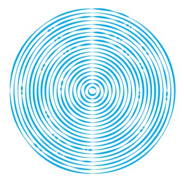 Daire dalgalar arka plan