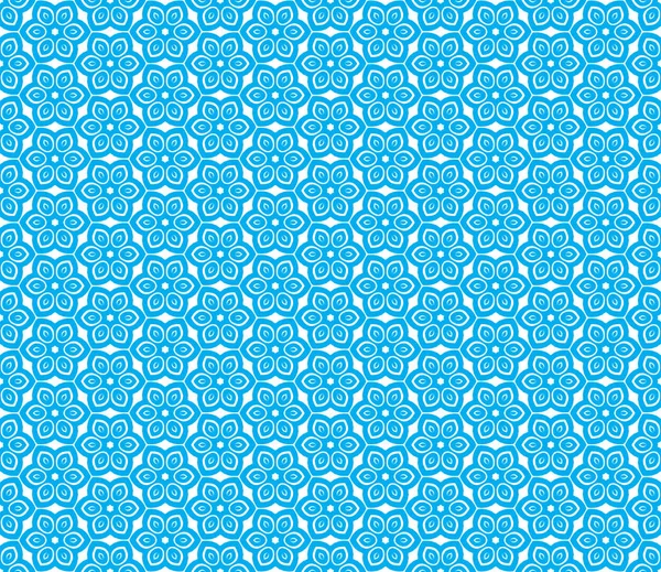 Motifs de ligne sans couture. milieux géométriques de couleur bleue — Image vectorielle