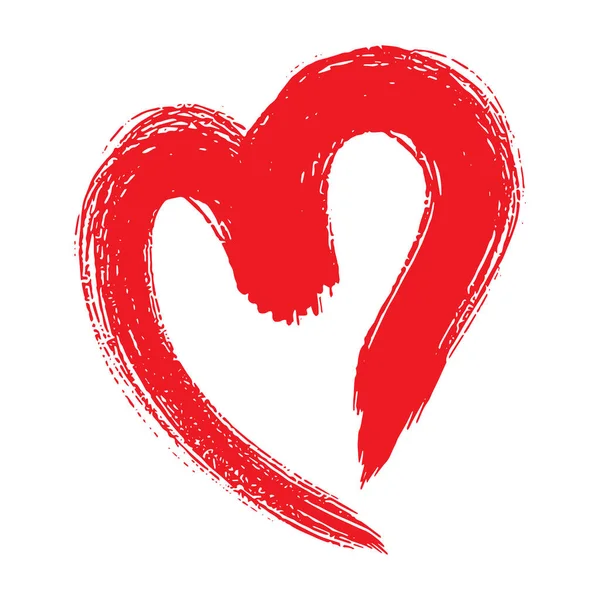 Herzförmiges Design für Liebessymbole. Valentinstag — Stockvektor