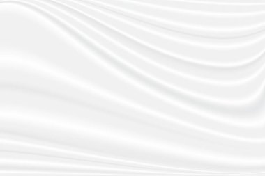 Soyut beyaz ve gri vektör arka plan. Sadan lüks bez te