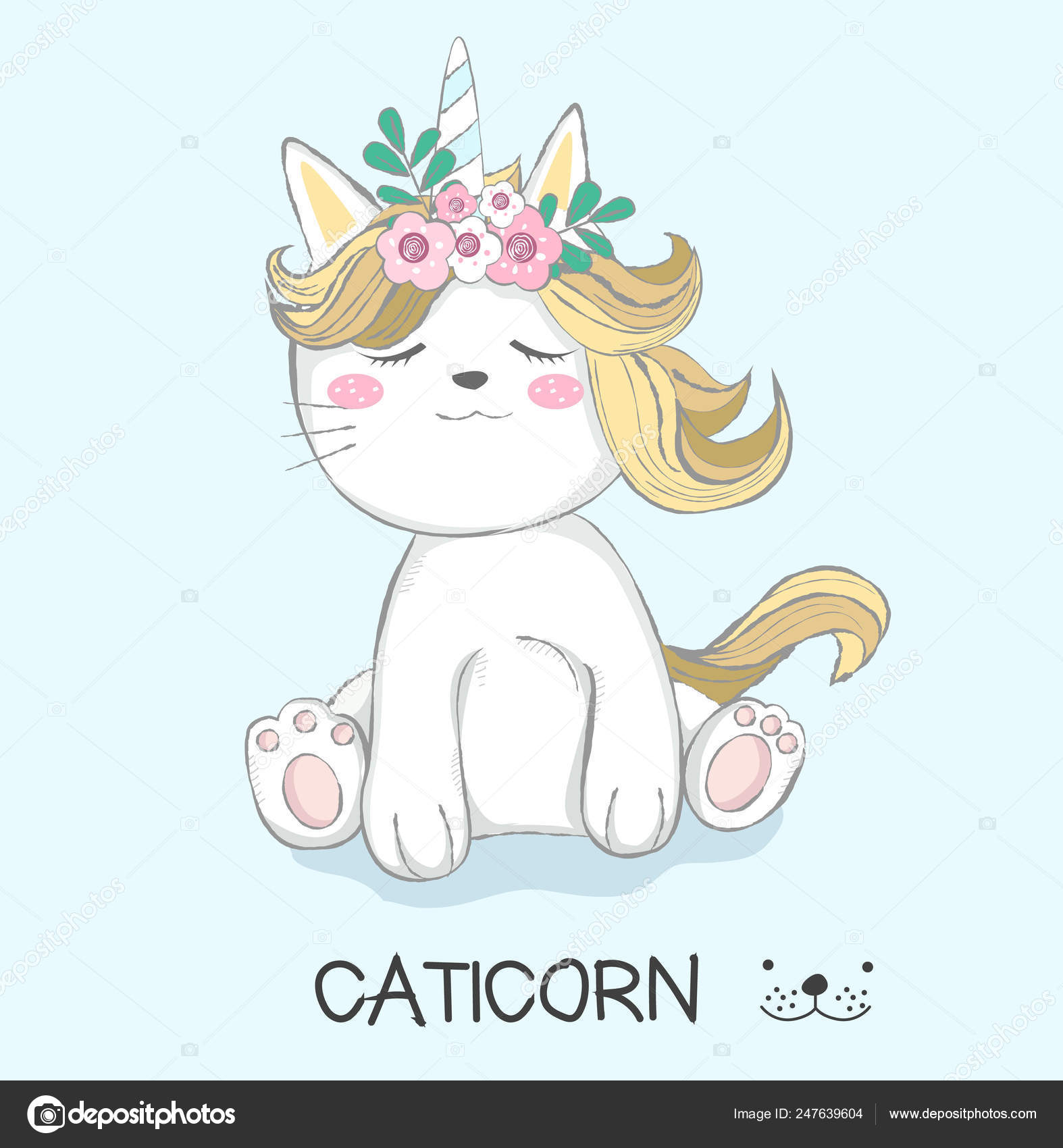 Cute baby cat cartoon hand drawn style, for printing, t shirt, card, illustration Stock Vector Image by ©artdee2554 #247639604 Cute baby cat cartoon hand drawn style, for printing, t shirt, card, illustration Stock Vector Image by ©artdee2554 #247639604
