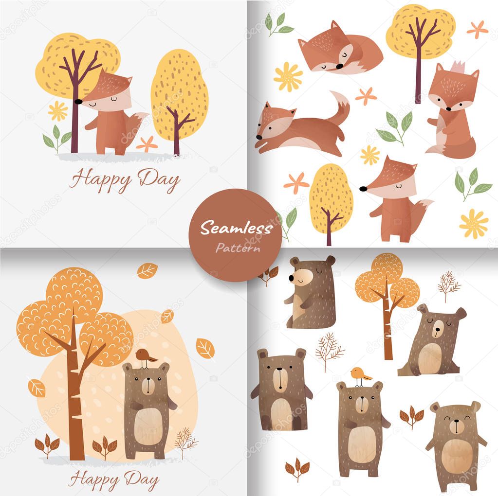 Logo watercolor background banner for wedding,luxury  logo,banner,badge,printing,product,package.vector illustration