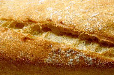 Ekmek ekmeğini yakın çekim