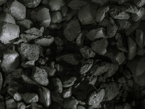 Mangal Için Mangal Kömürü Kömür Fabrikası Siyah Beyaz Fotoğraflar — Stok fotoğraf