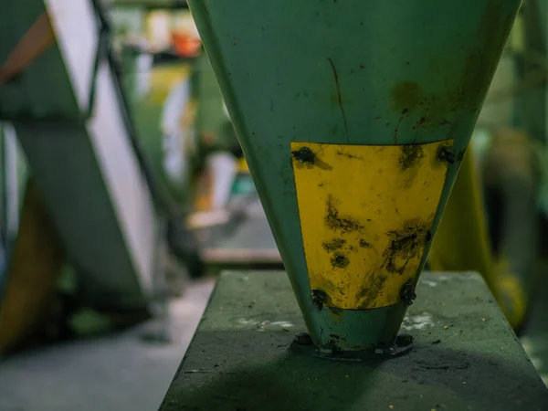 Vervaardiging Van Houtpellets Close Foto Van Apparatuur Houtindustrie Machines Werktuigen — Stockfoto