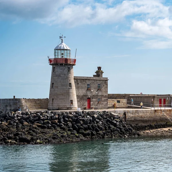Faro Howth Harbor Condado Dublin Irlanda — Foto de Stock