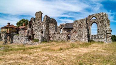 Leiston, Suffolk, İngiltere, İngiltere 'deki Leiston Manastırı kalıntıları