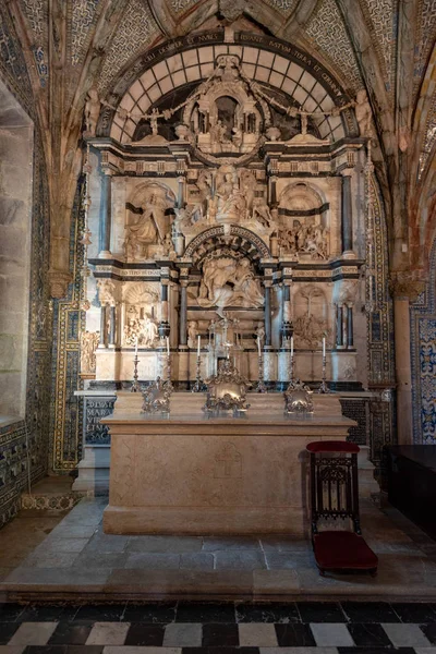 Ołtarz Kaplicy Pena Palace Sintra Portugalia — Zdjęcie stockowe