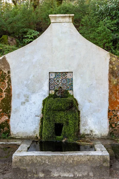 Колодец Дворце Пены Синтре Португалия — стоковое фото