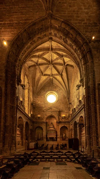 Szopka Bożonarodzeniowa Klasztorze Jernimos Lizbonie — Zdjęcie stockowe