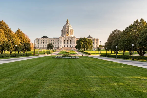 Kapitol Des Bundesstaates Minnesota Bei Sonnenaufgang — Stockfoto
