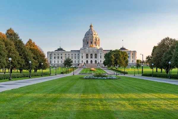 Capitólio Estadual Minnesota Nascer Sol — Fotografia de Stock