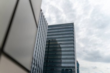 Seul, Kore - 31 Ağustos 2020: Net Mermer Ofis, Guro-dong
