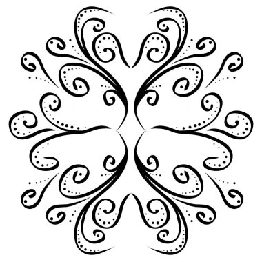 Düzen dalgası boşanması siyah ve beyaz arkaplanı noktalar