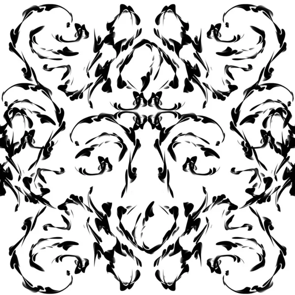 Kalıp soyutlaması siyah beyaz arka plan dumanı