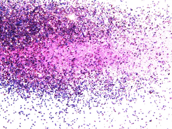 白地に紫のキラキラの輝き Vip デザイン ファッションの美しい抽象的な背景に ネイル アート ショッピング カード デザイン 美容のコンセプト — ストック写真