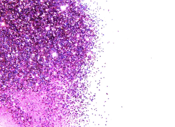 白地に紫のキラキラの輝き Vip デザイン ファッションの美しい抽象的な背景に ネイル アート ショッピング カード デザイン 美容のコンセプト — ストック写真