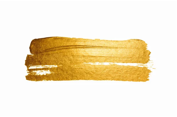 Abstract Golden Watercolor Stain White Background Your Design — Stock Photo, Image