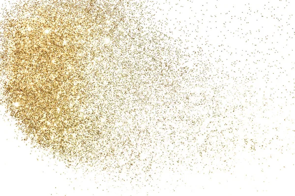 Achtergrond Met Gouden Glitters Voor Ontwerp — Stockfoto