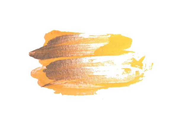 Абстрактные Серебряные Желтые Акварели Белом Фоне Вашего Дизайна — стоковое фото