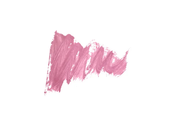 Mancha Aquarela Rosa Abstrata Fundo Branco Para Seu Design — Fotografia de Stock